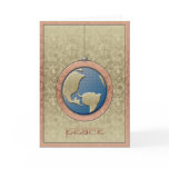 Peace Ornament Christmas Card