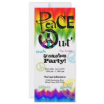 Peace Out Graduation Invitation