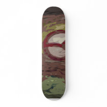 peace out skateboard