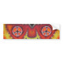Peace Out Tie Dye Sticker Bumper Sticker