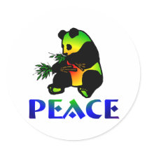 Peace Panda Bear