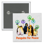 Peace Penguins Pins