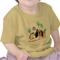 Peace Penguins Tee Shirts