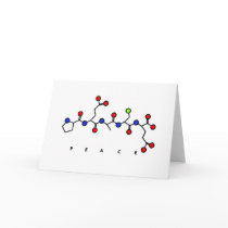 peace peptide card