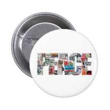 Peace Pinback Buttons
