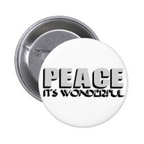 peace buttons