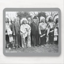 Peace Pipe, 1905 Mousepads