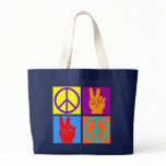 Peace Pop Art bags