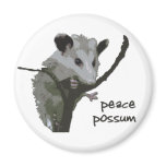 Peace Possum magnets