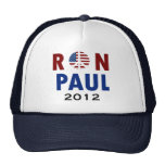 Peace Ron Paul 2012 Trucker Hats