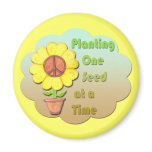 Peace Seeds Magnet