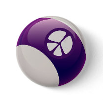 PEACE SIGN BILLIARDS BALL