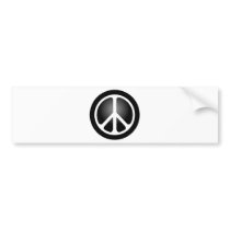 Peace Sign Bumper Stickers