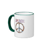 Peace Sign Coffee Cup mugs