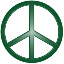 Peace Sign Cut Out
