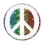 Peace Sign Electric magnets