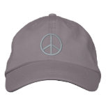 Peace Sign embroidered hats
