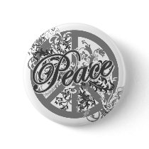 Peace Sign Filigree Art