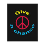 Peace Sign Full Color Flyer