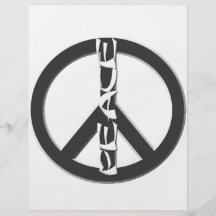 Peace Sign Flyer Design