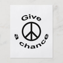 Peace Sign Flyer Design