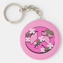 Peace Sign Key Chains