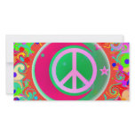Peace Sign, Moon, Stars & Everything photo cards