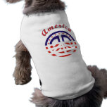 Peace Sign Patriotic pet clothing