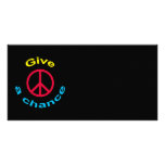 Peace Sign photo cards