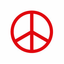 Peace Sign Cut Out