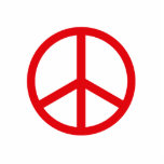 Peace Sign photo sculptures