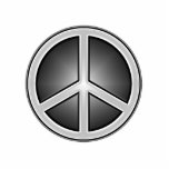 Peace Sign photo sculptures