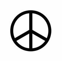 Peace Sign Photo Sculpture
