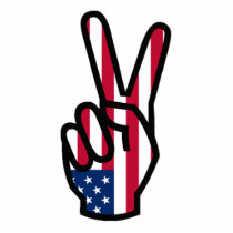 Peace Sign Cut Outs