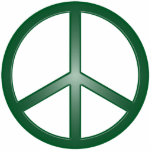 Peace Sign photo sculptures
