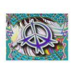 Peace Sign Postcard