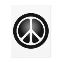 Peace Sign Postcard