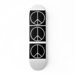 Peace sign skateboard