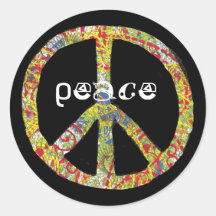 Peace Sign Stickers
