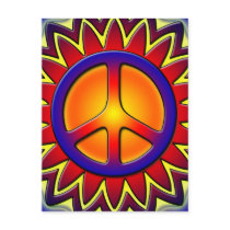 PEACE SIGN SUN