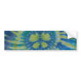 Peace Sign Swirl Tie Dye Sticker Bumper Stickers