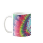 Peace Sign Tie Dye Coffee Mug