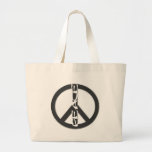 Peace Sign Tote Bag
