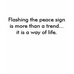 peace sign t-shirts
