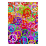 Peace Signs Collage Greeting Cards