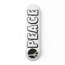 PEACE Skateboard Deck