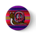 peace snail buttons