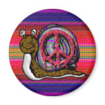 peace snail magnets