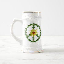 Peace Star Christmas Coffee Mugs