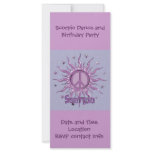 Peace Sun rack cards